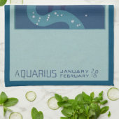 Waterman Constellatie, Zodiac Astrologie Theedoek (Gevouwen)