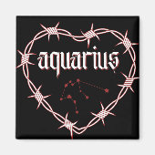 Waterman Constellation Gothic Barbed Wire Design Magneet (Voorkant)