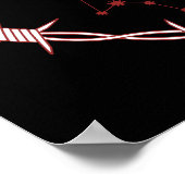 Waterman Constellation Gothic Dark Celestial Art Poster (Hoek)