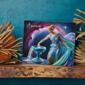 Waterman, de godin van het water 8x10 fotoplaat (Zijkant)