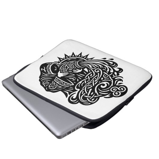 Waterman — De Waterdrager door BurnsInHell Laptop Sleeve (Voorkant onderkant)