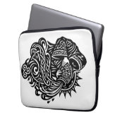 Waterman — De Waterdrager door BurnsInHell Laptop Sleeve (Voorkant Links)