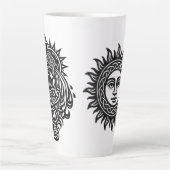 Waterman — De Waterdrager door BurnsInHell Latte Mok (Voorkant)