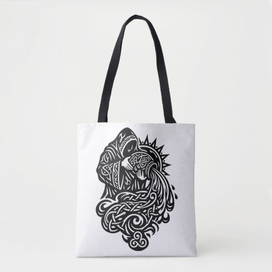 Waterman — De Waterdrager door BurnsInHell Tote Bag (Voorkant)