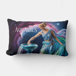 Waterman De Waterdrager Godin Regenboog Gekleurd Kussen