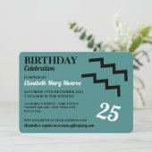 Waterman, de waterdrager, verjaardag van de dieren kaart (Staand voorkant)