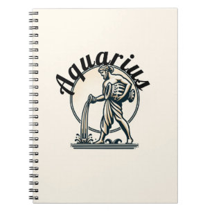 Waterman de Waterdrager  Zodiac Notitieboek