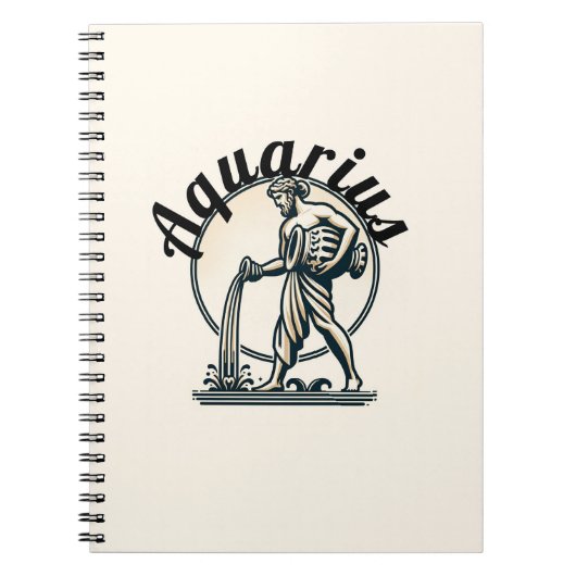 Waterman de Waterdrager Zodiac Notitieboek (Voorkant)