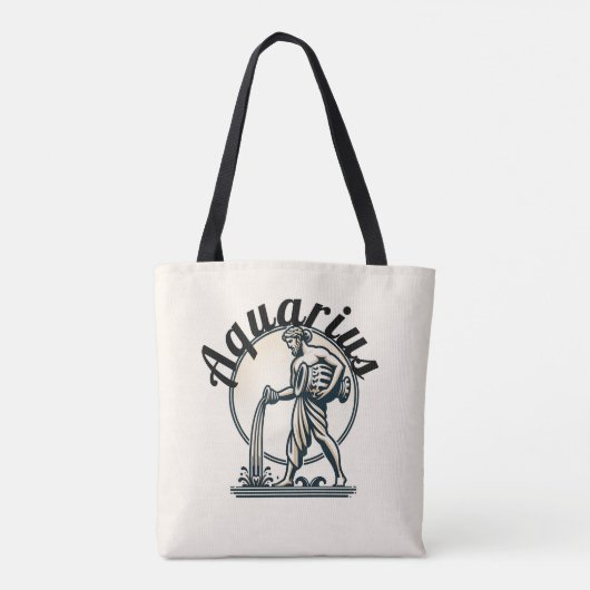 Waterman de Waterdrager  Zodiac Tote Bag (Achterkant)