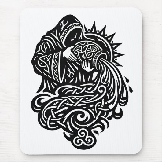 Waterman — De Waterman door BurnsInHell Muismat (Voorkant)