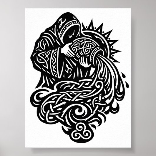 Waterman — De Waterman door BurnsInHell Poster (Voorkant)