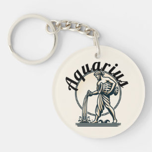 Waterman de Waterman Oude Zodiakstempel Sleutelhanger
