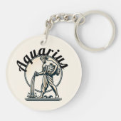 Waterman de Waterman Vintage Zodiac Sleutelhanger (Achterkant)