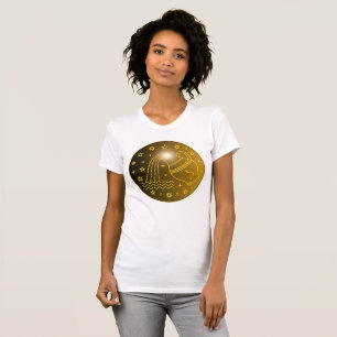 Waterman Dierenriem Embleem Minimaal Hemels Symb T-shirt