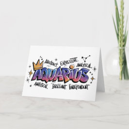 Waterman Dierenriem Graffiti Kaart