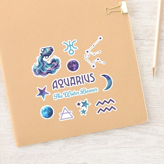 Waterman Dierenriem Sticker Collectie (Notitieboek)