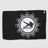 Waterman Dierenriem Teken Kosmisch Starburst Desig Golfhanddoek (Horizontaal)