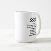 Waterman Eigenschappen en Data | Gepersonaliseerd Koffiemok (Voorkant rechts)