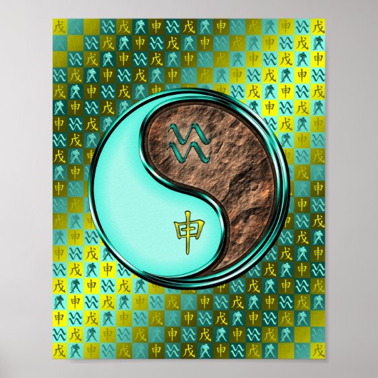 Waterman en Aardaap Poster (Voorkant)