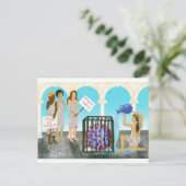 Waterman en het virus briefkaart (Staand voorkant)