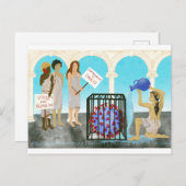 Waterman en het virus briefkaart (Voorkant / Achterkant)