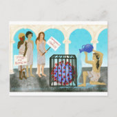 Waterman en het virus briefkaart (Voorkant)