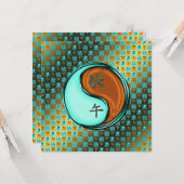 Waterman en houten paard kaart (Voorkant / Achterkant in situ)