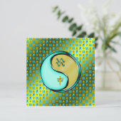 Waterman en metalen aap kaart (Staand voorkant)