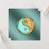 Waterman en vuurkonijn kaart (Voorkant / Achterkant in situ)