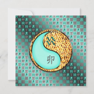 Waterman en vuurkonijn kaart