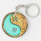 Waterman en vuurkonijn sleutelhanger (Achterkant)