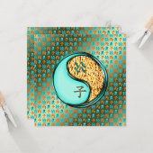 Waterman en vuurrat kaart (Voorkant / Achterkant in situ)