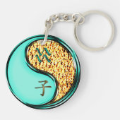 Waterman en vuurrat sleutelhanger (Achterkant)