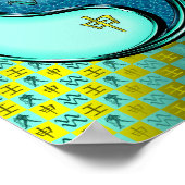 Waterman en wateraap poster (Hoek)