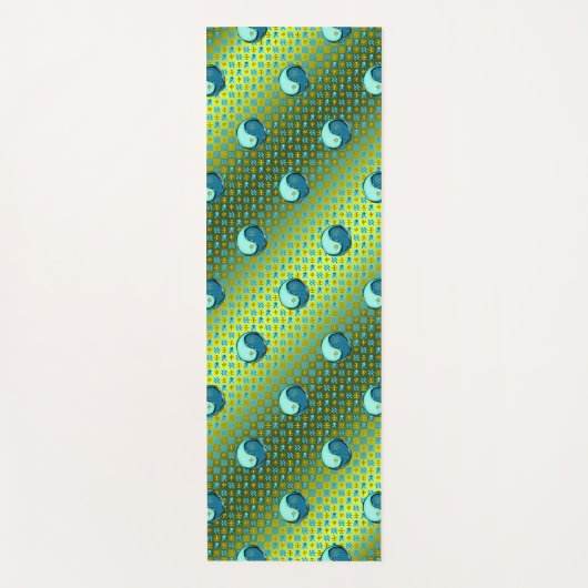 Waterman en wateraap yogamat (Voorkant)
