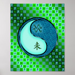 Waterman en watergeit poster