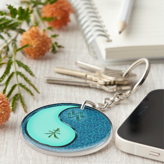 Waterman en watergeit sleutelhanger (Voorkant Rechts)