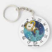 Waterman & Gemini Acryl Sleutelhanger (Voorkant)