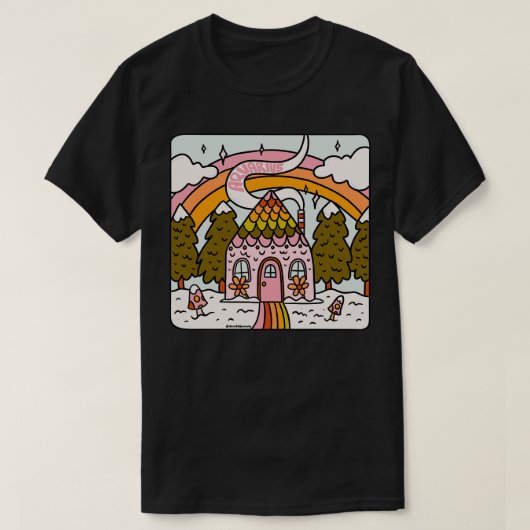 Waterman Gingerbread House T-shirt (Design voorkant)