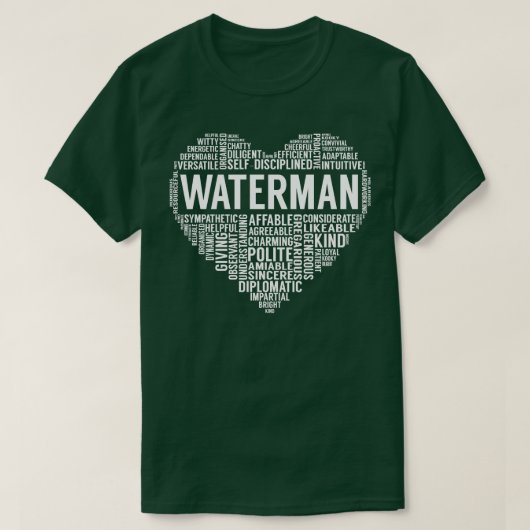 Waterman Hart T-shirt (Design voorkant)