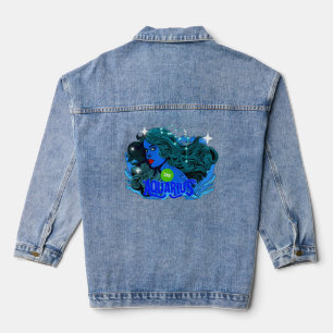 Waterman horoscoop sterrenbeeld denim jacket