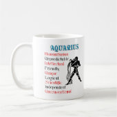 Waterman Horoscoop sterrenbeeld Koffiemok (Links)