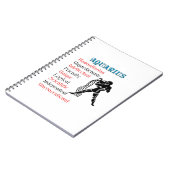 Waterman Horoscoop sterrenbeeld Notitieboek (Linkerzijde)