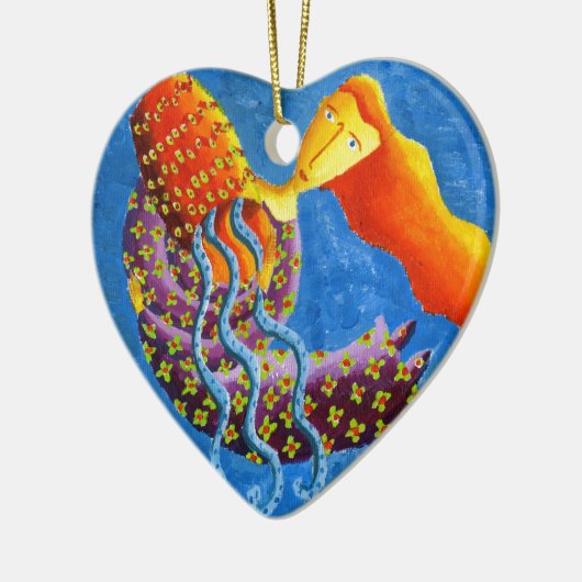 Waterman Horoscoop Sterrenbeeld Sterrenbeeld Keramisch Ornament (Links)