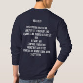 Waterman , horoscoop, t-shirt (Achterkant)