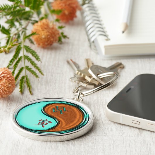 Waterman & Hout Tijger Sleutelhanger (Zijkant)