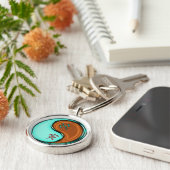 Waterman & Hout Tijger Sleutelhanger (Zijkant)