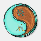 Waterman & Houten Draak Magneet (Voorkant)