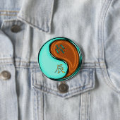 Waterman & Houten Draak Ronde Button 7,6 Cm (In situ)