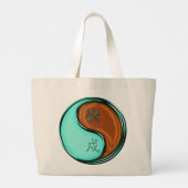 Waterman & Houten Hond Grote Tote Bag (Achterkant)